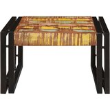 vidaXL Polica za kopalnico 60 x 50 x 23 cm Trdna mango les, železo | Shoptok.si