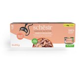 Schesir Complete Nutrition filet u želeu 6 x 85 g - Tuna s lososom | shoptok.hr