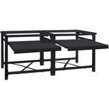  Pedestal za perilicu rublja 2 pcs Crna 64 x 55 x 32.5 cm Čelik | shoptok.hr