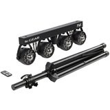 N-gear PB-FIVE Partybar, DMX in-out, stalak, 4 LED RGB glave, kontrola, strobo | shoptok.hr