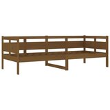  Dnevna postelja medeno rjava trdna borovina 80x200 cm, (20645323) | Shoptok.si