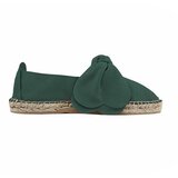M-ISHKA Ženske espadrile Bow zelene | Eponuda.com