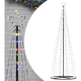 vidaXL LED božično drevo 550 LED barvita 304 cm, (5000075036) | Shoptok.si