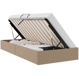  Otomanski krevet s pohranom Kapućino 90 x 200 cm Lažna koža | shoptok.hr