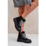 EVENTO PE1 Women's Insulated Ankle Boots Platform Black Alcyhen | Eponuda.ba