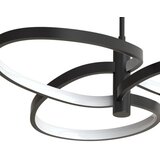  LED luster na sajli RIBBON LED/25W/230V 4000K crna | Eponuda.com