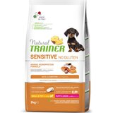 Natural trainer trainer natural sensitive bez zitarica hrana za štence i mlade pse malih rasa, losos, 2kg | ePonuda.com