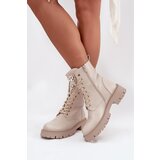 Boto Women's workery with crystals on the tongue light beige Rosira | shoptok.hr