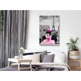  Slika - Paris Colour (1 Part) Vertical Pink 60x90 | shoptok.hr