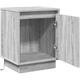  Noćni ormar 2 pcs Siva 39 x 34,5 x 50 cm Konstruirano drvo | shoptok.hr