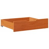  Ladice ispod kreveta 2 kom voštano smeđe 65x55x17cm od borovine | shoptok.hr