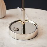  Endon 99596 - Stona lampa 1xE27/10W/230V bela/sjajni hrom | Eponuda.com