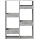  Regal za knjige boja betona 100x33x135 cm konstruirano drvo | Eponuda.com
