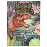 Dino World Knjiga s puffy naljepnicama, 18 listova | Eponuda.ba