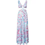 VIERVIER Ljetna haljina 'Jana' plava / svijetloplava / roza