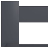  Okvir za krevet od masivne borovine tamnosivi 200 x 200 cm | Eponuda.com
