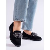 W. POTOCKI Suede black ladies' loafers Potocki | Shoptok.si