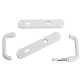  Set kvaka za vrata Everest (Aluminij, Zaobljen) Cijene