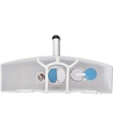 vidaXL WC Kotliček 3/6L Bele Barve | Shoptok.si