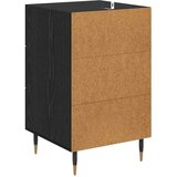  Noćni ormar Crni hrast 40 x 40 x 66 cm Konstruirano drvo | shoptok.hr