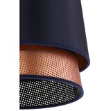  Duolla - Visilica na sajli BELL SHINY 1xE27/15W/230V prečnik 25 cm plava/bakrena | Eponuda.com