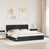  s od storage Crna 200 x 200 cm Konstruirano drvo | shoptok.hr