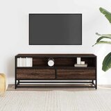 TV ormarić boja smeđeg hrasta 100x34,5x40 cm konstruirano | shoptok.hr