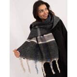 Wool Fashion Italia Scarf-AT-SZ-2315.33-black | shoptok.hr