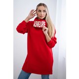 Kesi Reinforced hoodie in red | shoptok.hr