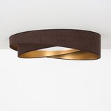 Brilagi Plafonsko LED svetlo VELVET TWIST LED/24W/230V 4000K prečnik 55 cm smeđa/zlatna | Eponuda.com