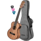 Cascha hh 2048EL mahogany lh set tenor ukulele