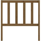  Uzglavlje za krevet boja meda 106 x 4 x 100 cm masivna borovina | shoptok.hr
