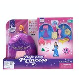  Boneca, lutka, set, bal za princeze, ljubičasta haljina, Role play princess ( 858379 ) Cene