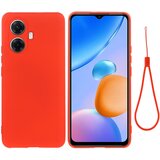 INORCO Ovitek za mobilni telefon Realme 10 Pro+ 5G, torbica iz tekočega silikona z mehko podlogo in paščkom, (22034018) | Shoptok.si