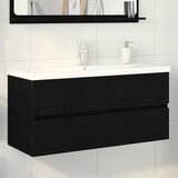  Kupaonski ormarić za sudoper Crni hrast 100 x 39 x 62 cm | Eponuda.ba