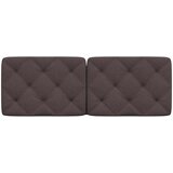  Jastuk za uzglavlje tamnosmeđi 120 cm od tkanine | shoptok.hr