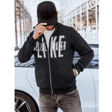 DStreet black BX5413 men's zipped sweatshirt | ePonuda.com