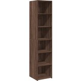 Furnova Visoka omara rjavi hrast 40x41x185 cm inženirski les, (21955363) | Shoptok.si