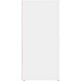  Komoda bela 40x33x70 cm inženirski les, (20654612) | Shoptok.si