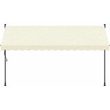 Tenda na uvlačenje krem 350 x 150 cm od tkanine i čelika | Eponuda.com