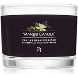 Yankee Candle Vanilla Bean Espresso mala mirisna svijeća bez staklene posude 37 g | shoptok.hr