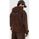 Affliction Collapse Pulover s kapuco dk.brown lava wash | Shoptok.si