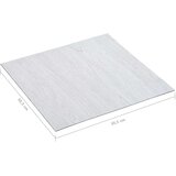  Podne daske 5,11 m² 55 pcs PVC Bijeli drvo | shoptok.hr