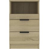  Noćni ormarići 2 kom boja hrasta sonome od konstruiranog drva | shoptok.hr