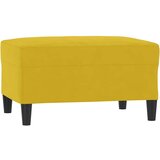  3-dijelni set sofa s jastucima žuti baršunasti | shoptok.hr