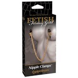 Pipedream Fetish Fantasy Gold Chain Nipple Clamps Cene