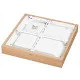  Brilagi-LED Prigušiva svetiljka WOODY FRAME LED/24W/230V hrast 30x30 cm IP44 + daljinski upravljač | Eponuda.com