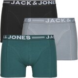 Jack & Jones Boksarice SENSE TRUNKS X3 Večbarvna Cene