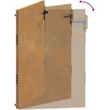  Vrtna vrata 100x125 cm Corten čelik | shoptok.hr