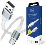 Hyper kabel N-SERIES USB-A v USB-C 1m bel